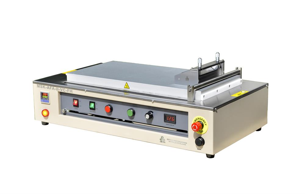 Automatic Film Coater with Heatable Vacuum Bed